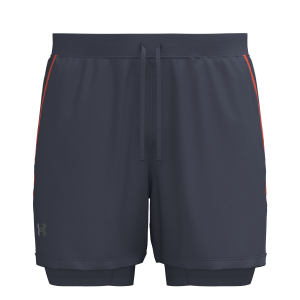 M UA LAUNCH 5'' 2-IN-1 SHORTS
