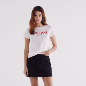 W SHORT SLEEVE T-SHIRT AU REVOIR