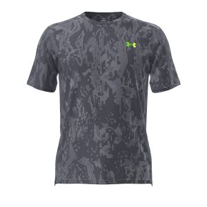 M UA Tech Vent Jacquard SS