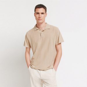 MEN KNITTED POLO