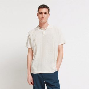 MEN KNITTED POLO