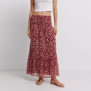 WOMEN WOVEN SKIRT