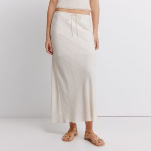WOMEN WOVEN SKIRT